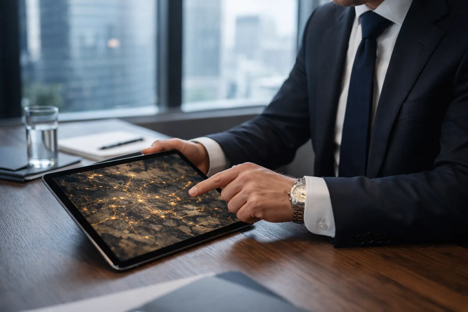 Wealth advisor navigating strategic tax planning