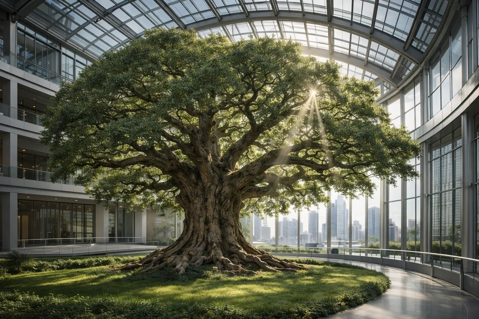 Oak tree representing long-term estate planning legacy